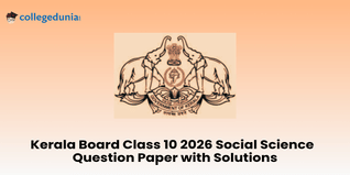 Kerala Board 2026 Class 10 Social Science Question Paper with Solutions